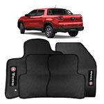 Jogo De Tapete Fiat Toro 2016 a 2022 Borracha Lavável Impermeável 4 Peças 9