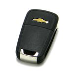 Carcaça Chave Canivete Chevrolet com 2 Botões