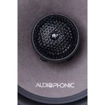 Kit 2 Vias Audiophonic Sensation Ks6.2 130wrms + Altofalante Coaxial Cs650.V2 Sensation 110wrms Combo 240wrms High End Kit Alto Falante Componente Duas Vias Alta Definição Audio Hd