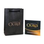 Corrente De Ouro 18k Com 45cm e Ponto De Luz 5mm