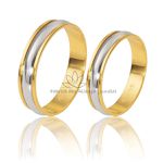 Lindas Alianças Para Bodas De Prata Em Ouro 18k