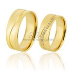 Aliança em Ouro 18K para Casamento 