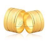 Alianças Largas Para Noivado Em Ouro 18k