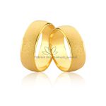 Alianças para Noivado Diamantadas 18k