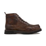 Bota Masculina ZAKI Washed Conhaque