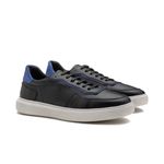 Sneakers Masculino MIGUEL Preto/Soft Royal