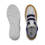 Sneakers Masculino ETHAN Off White/Ouro