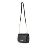 Bolsa preta feminina de ombro