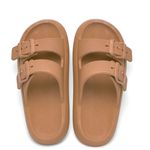 Sandalia Birken Nuvem Caramelo