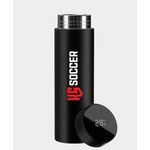 Garrafa Térmica KS Preta com Termômetro 500ml