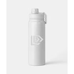 Garrafa Termica Parede Dupla Branca LD Branco 600ml