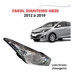 Farol Dianteiro Hyundai Hb20 2012 á 2019