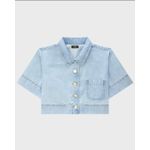 Camisa Cropped Feminina 