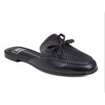 Mule Feminino Moleca Napa Lazer - PRETO