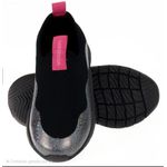 Tênis Infantil Volta As Aulas Kids WorldColors - Preto/pink 