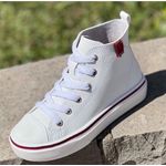Tênis Infantil FreeStyle Klin - Cano Alto - Branco