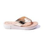 Chinelo Conforto Massageador Modare Dourado