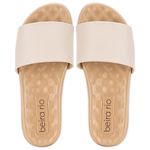 CHINELO FEMININO SLIDE BEIRA RIO OFF WHITTE