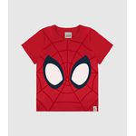 Camiseta Infantil Menino Especial Homem-Aranha Em Algodão Malwee Kids