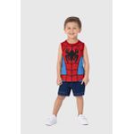 Regata Infantil Menino Homem-Aranha Go Spidey! Malwee Kids