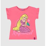 Blusa Infantil Menina Rapunzel Disney Em Algodão Malwee Kids