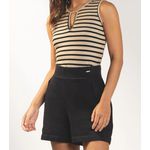 Short Feminino Marialícia Preto