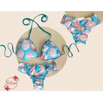 Biquíni empina Bumbum conchas