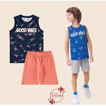 Conjunto Regata Malwee Marinho