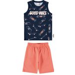 Conjunto Regata Malwee Marinho