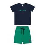 Conjunto Infantil Menino Play Elian Azul