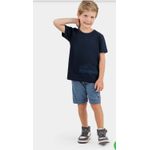Conjunto Infantil Menino Estampado Elian Azul