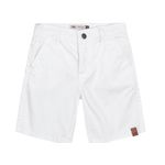 Conjunto Menino Camisa Polo Meia Malha e Jeans Com Elastano - Carinhoso -VERMELHO 