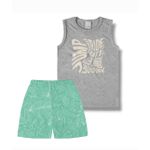 Malwee Kids - Conjunto Menino Cinza