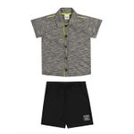 Conjunto Infantil Verão Menino Elian Preto