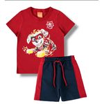 Conjunto Vermelho Patrulha Canina