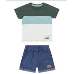 Conjunto Bebê Menino Paradise Colorittá Verde