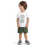 Conjunto Infantil Menino Aventura Elian Branco