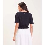 Blusa Feminina De Viscose Marialícia Preto