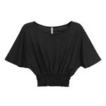Blusa Feminina De Viscose Marialícia Preto