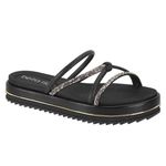 Sandália Beira Rio Flatform - Feminina - Preto