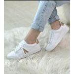 Tênis Feminino Casual Vizzano 12141032 - Branco/Bege