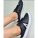 Tênis Feminino Casual Vizzano 12141032 - Preto/Branco