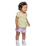 Conjunto Floral Verde Elian