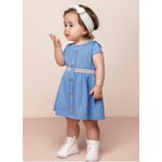 Vestido com blusa Coloritta Brilho