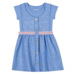 Vestido com blusa Coloritta Brilho