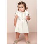 Vestido Bebê Branco Lasie Colorittá