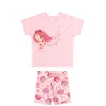 Conjunto Menininha Rosa Elian