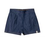 Conjunto Infantil Menina Jeans Elian Bege