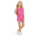 Conjunto Infantil Menina Tropicais Elian Preto