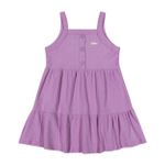 Vestido Infantil Menina Botões Elian Lilás